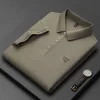 2023 New Men's High Quality Lapel Polo Shirt