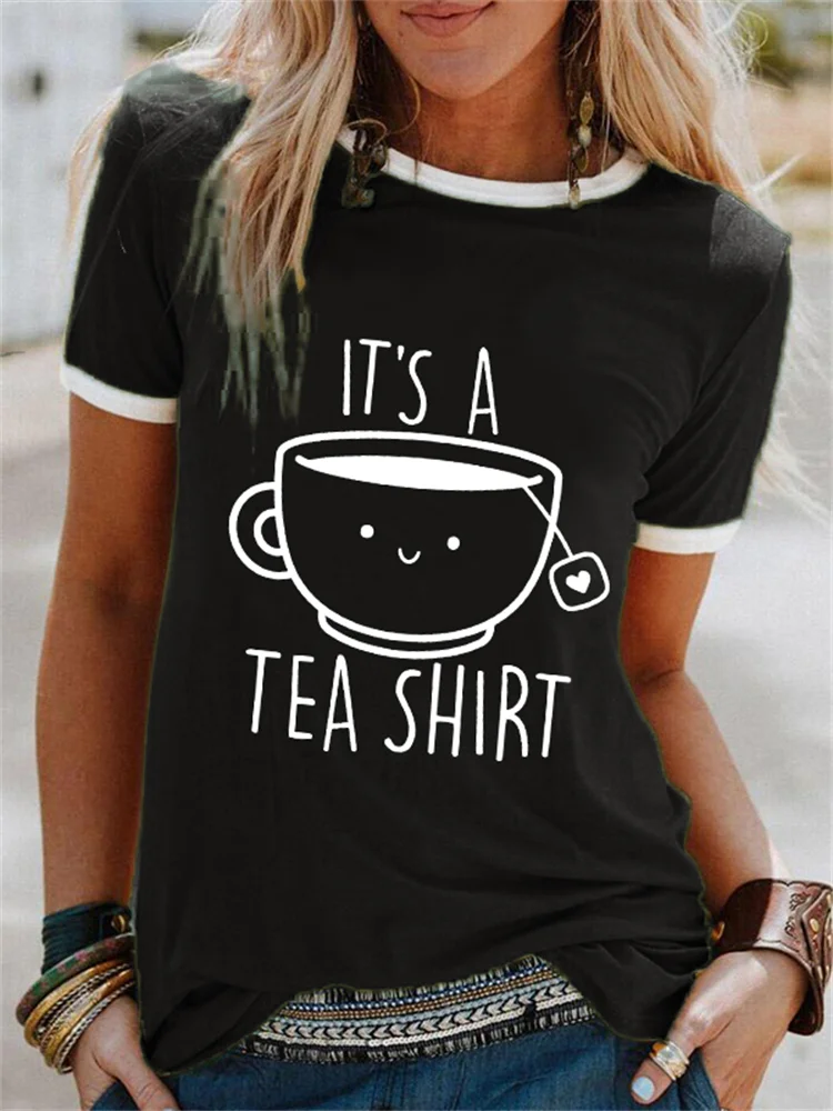 It's A Tea Shirt Lovely Cup Puns T Shirt