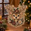 DIY Pearl Diamond Painting Hanging Pendant Kit - Christmas
