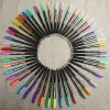 12/18/24/36/48 Color Pens Set 0.8mm Neon Gel Pen School Season Student Office Stationery Highlighters Package
