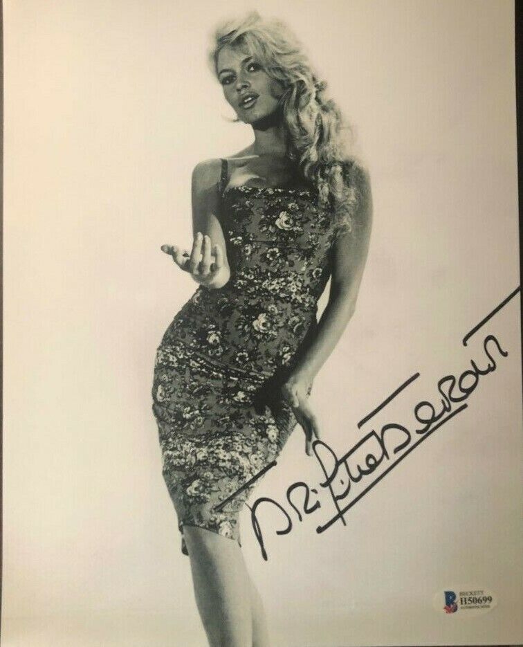 Brigitte Bardot signed autographed 8x10 Photo Poster painting BECKETT Authenticated BAS