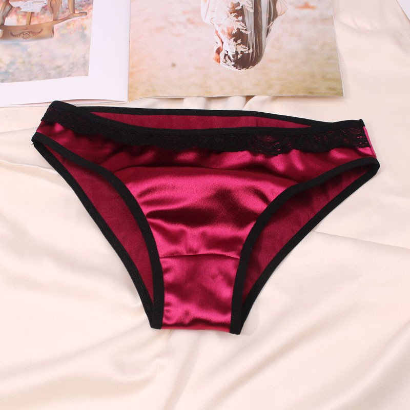 low rise lace briefs