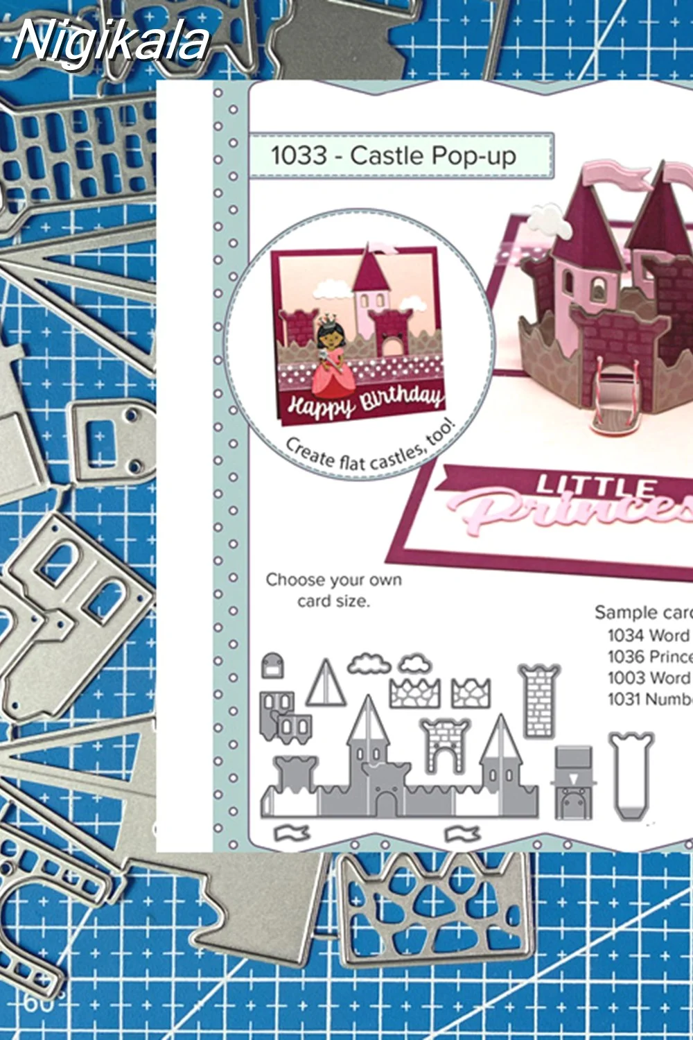 Nigikala Goddess Metal Cutting Dies Card set diy Scrapbooking Photo Album Decorative Embossing Paper Card Crafts Die