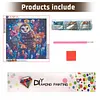 Diamond Painting -DIY Round Drill Dreamcatcher Owl(40x40cm)