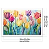 (Big Size)Tulip - 11CT Stamped Cross Stitch 60*40cm/23.62*15.75in