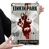 Linkin Park - Panneaux en &eacute;tain m&eacute;tallique(20*30cm/30*40cm) - Musique