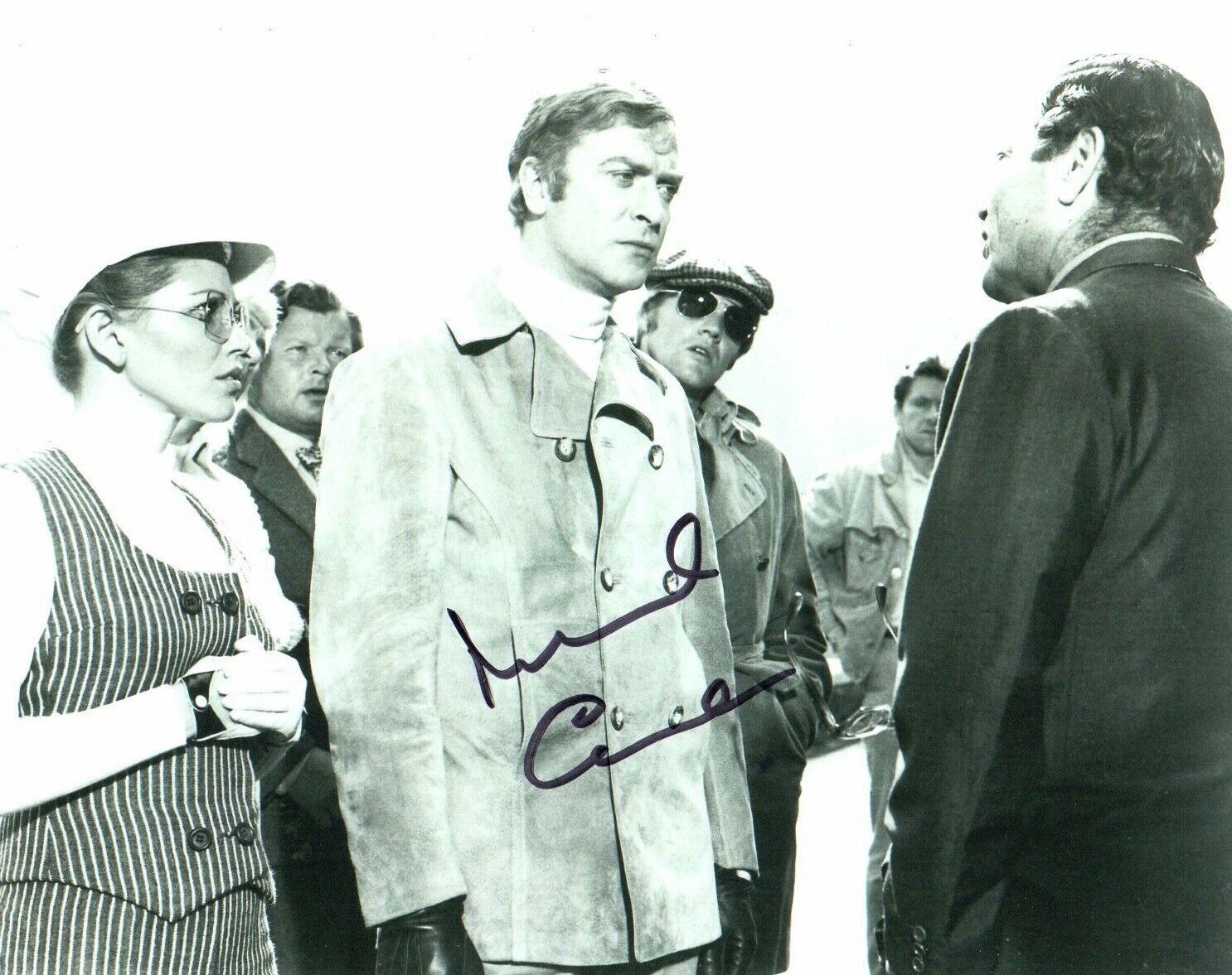 Michael Caine Signed 10x8 Photo Poster painting Film Star Autograph