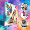 (Pre-Framed)Butterfly Heel-Special Shape Diamond Painting Kit(25x25cm)
