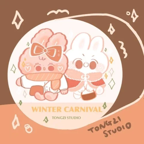 Tongzi Winter Carnival Washi Tape