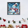 Diamond Painting -DIY Round Drill Snowman(40x40cm)