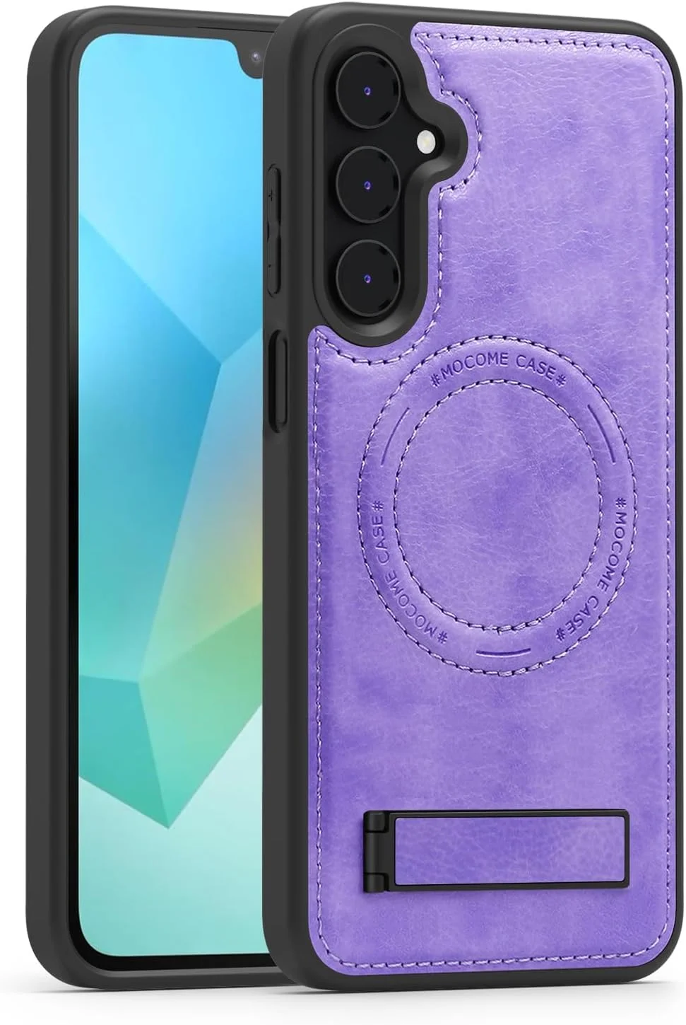 Samsung Galaxy Z Fold 6 Leather Case Magnetic Protective Case Holder Phone Case