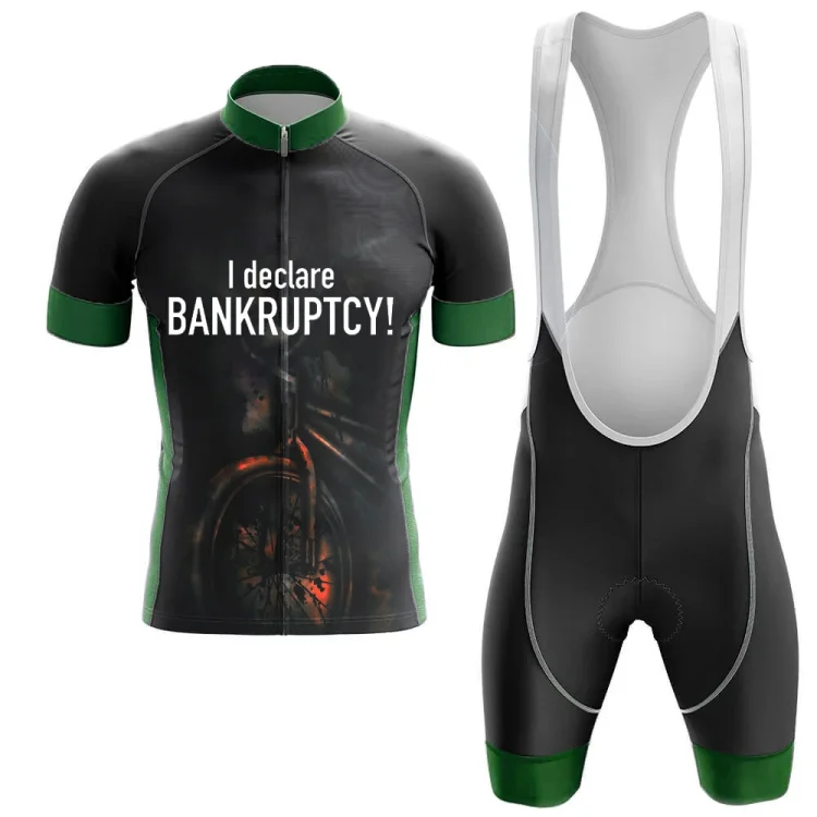 I Declare Bankruptcy Men's Short Sleeve Cycling Kit