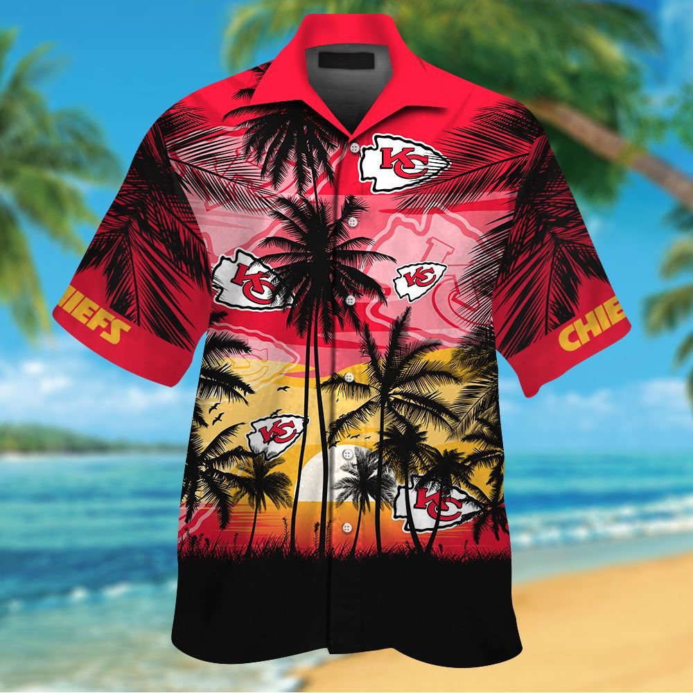 kansas city chiefs hawaiian shirt