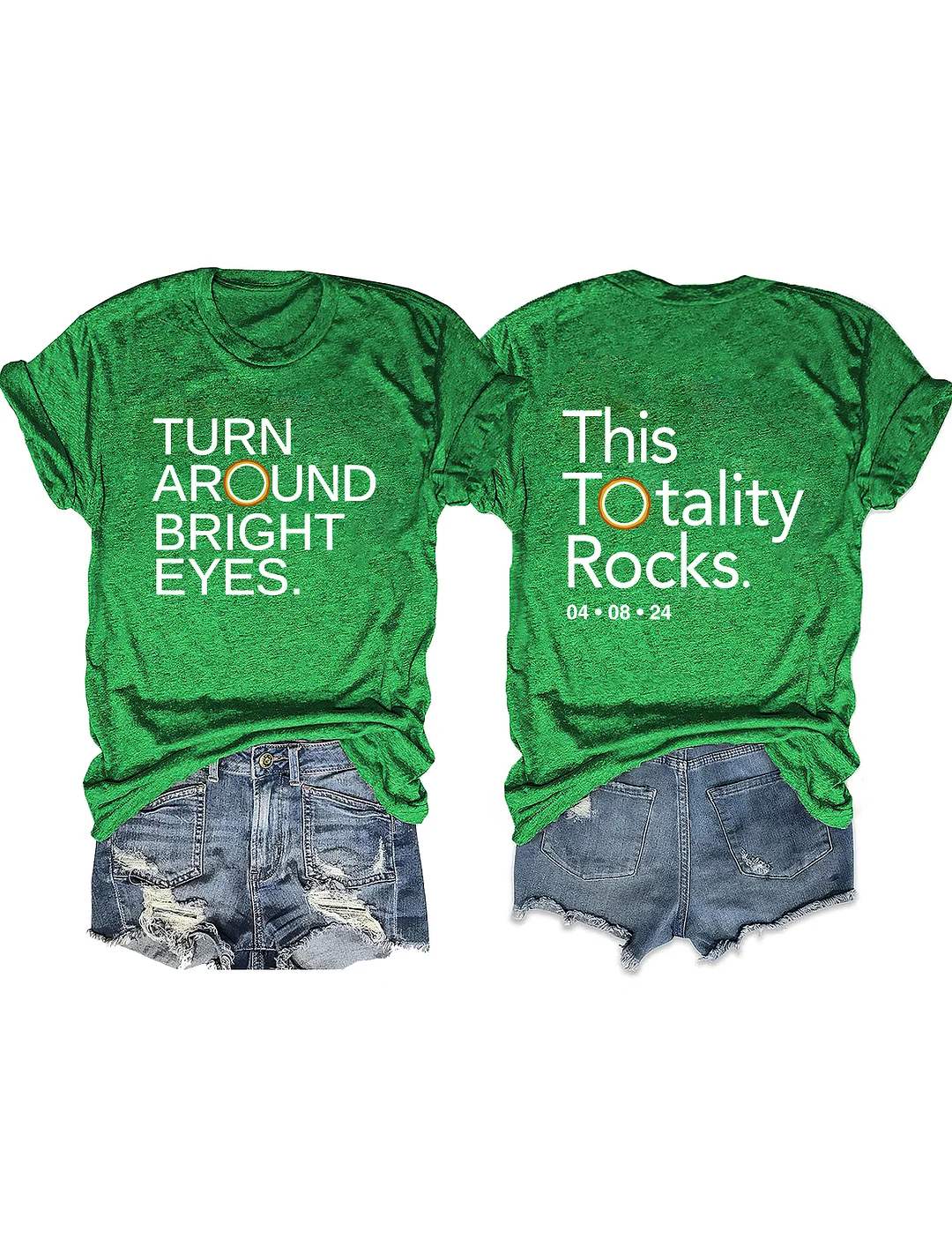 Turn Around Bright Eyes This Totality Rocks T-shirt