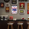 Blues Brothers - Panneaux en &eacute;tain m&eacute;tallique(20*30cm/30*40cm) - Musique