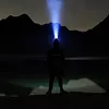 LED Sensor Headlight USB Rechargeable Cap 100LM Clip Night Fishing Headlamp