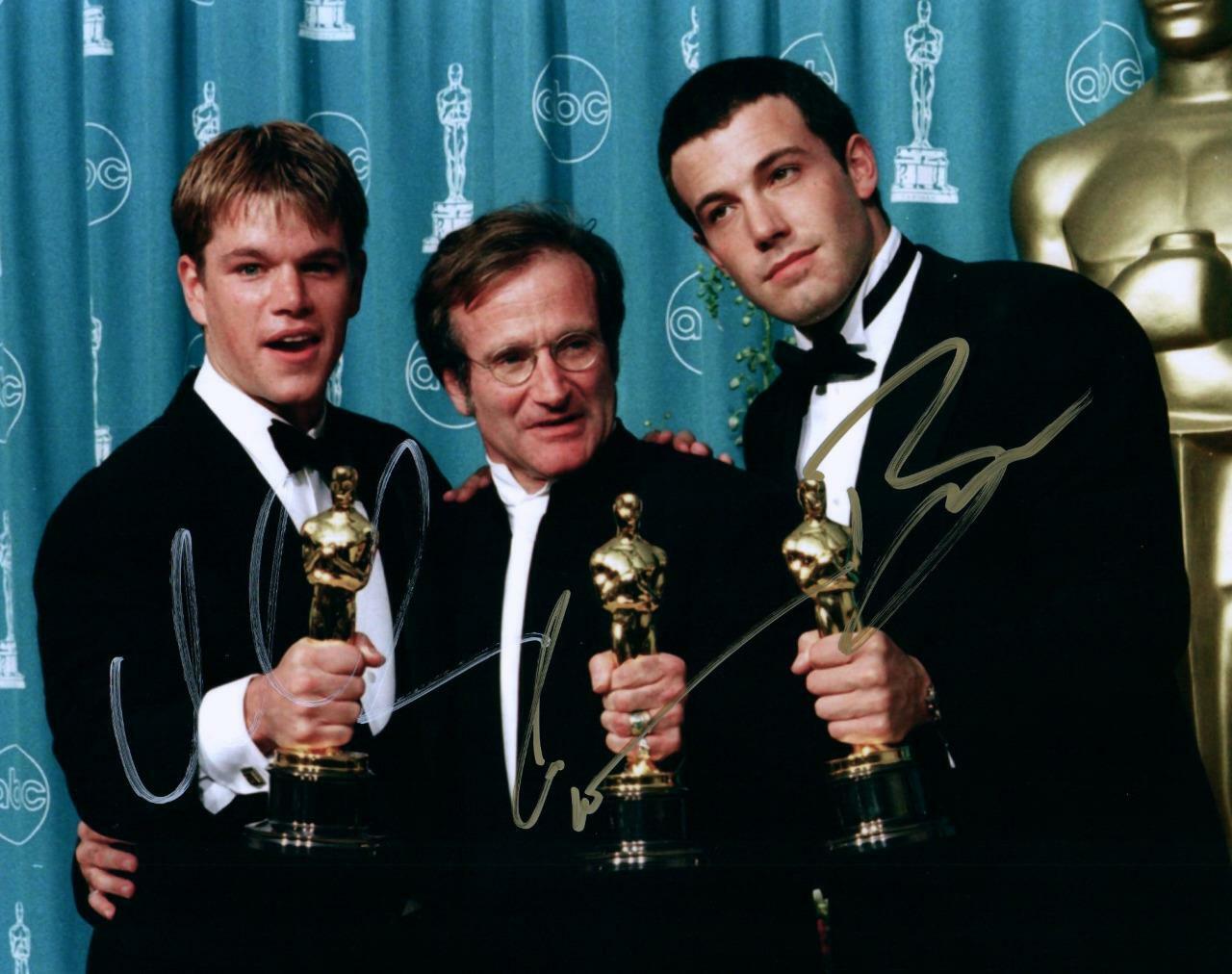 Ben Affleck Matt Damon Williams Signed 8x10 Photo Poster painting Autographed Picture plus COA