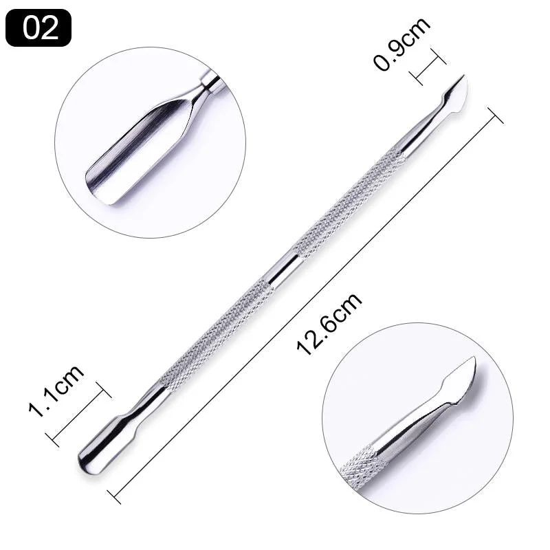 Nail Cuticle Nail Nipper Clipper Stainless Steel Dead Skin Remover Tweezer Trimming Clipper Pedicure  Push Manicures Nail Tools-Nail Inspo