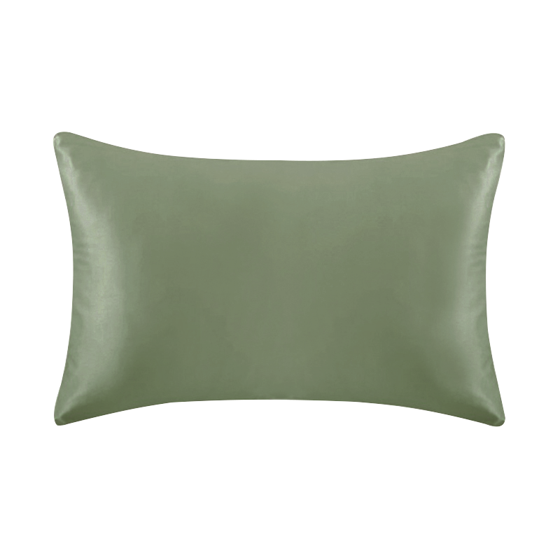 25 Momme Both Sides In Mulberry Silk Pillowcase Grass Green