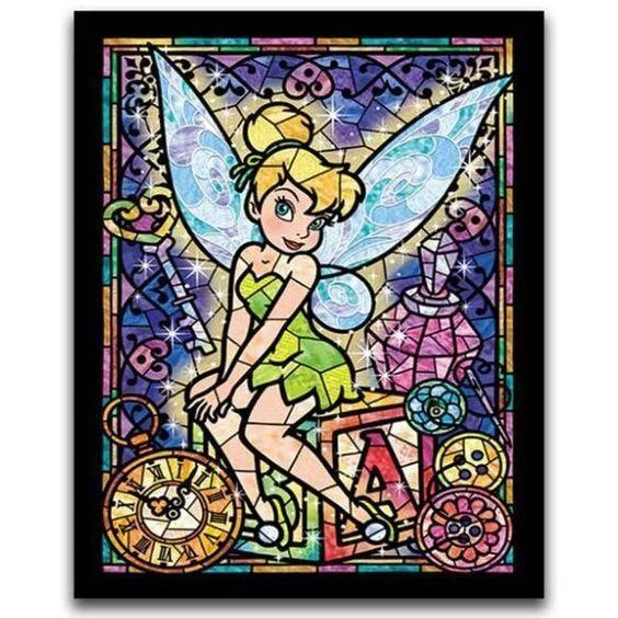 Fairy Princess from Disneyland Paint by Numbers Kits QM3220