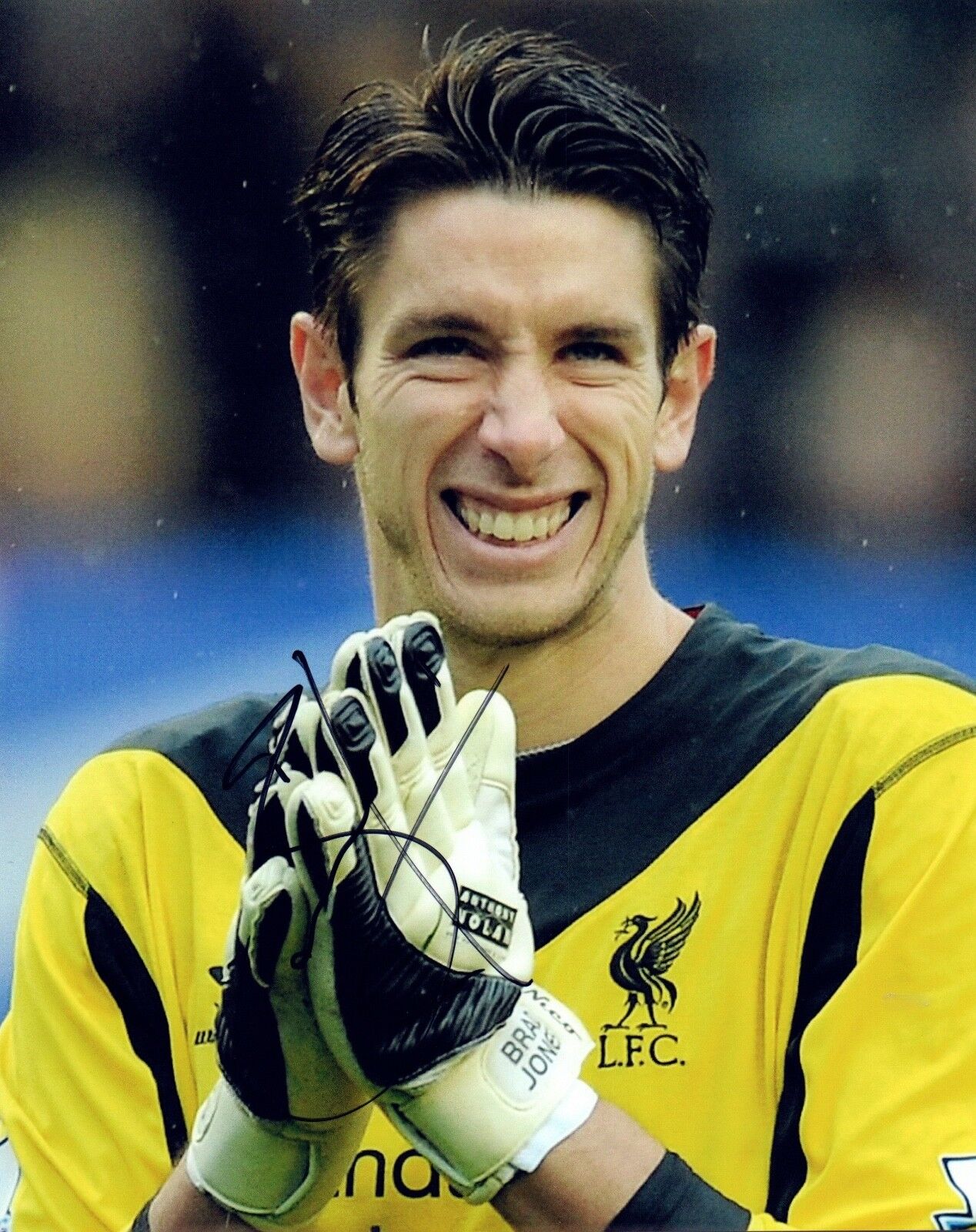 Brad Jones Signed Autographed 8x10 Photo Poster painting LIVERPOOL FC Australia National COA