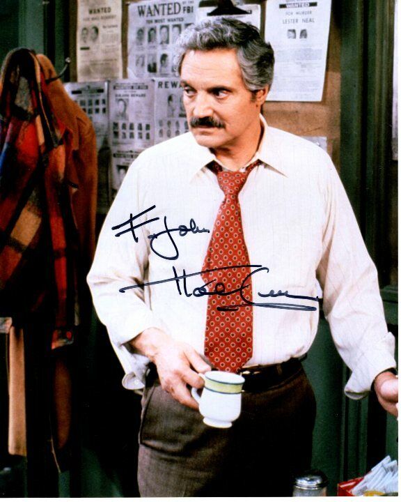 HAL LINDEN Autographed Signed BARNEY MILLER Photo Poster paintinggraph - To John