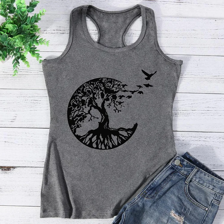 Tree and Camping Vest Top-Annaletters