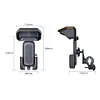 Mobile Phone Holder with Rain Cover Shock Resistant Stand for 4.7-7 Inch Phones