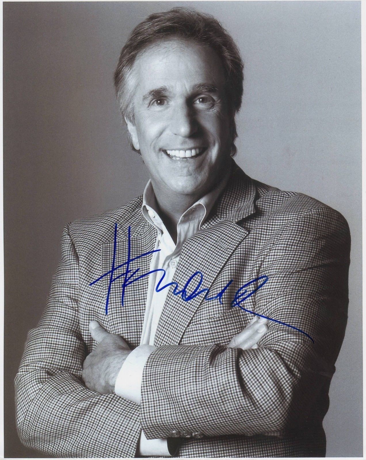 HENRY WINKLER - HAPPY DAYS AUTOGRAPH SIGNED PP Photo Poster painting POSTER