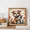 Diamond Painting-DIY Full Round Drill Dog Cat