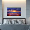5D DIY Full Round Drill Diamonds Painting Beach Sunrise Home Decor Craft (A5900)