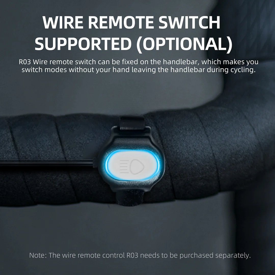 KIWI-400 Anti-Glare Bike Front Light