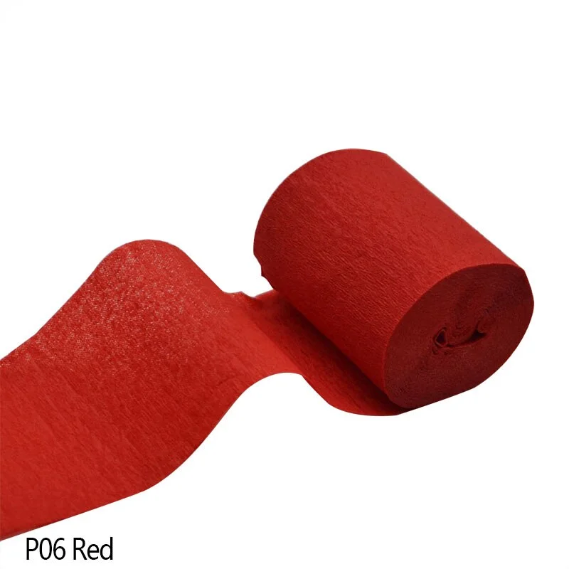 32ft 10m Crepe Paper Streamers DIY Paper Garland Photography Backdrops For Wedding Birthday Party Baby Shower Venue Decoration