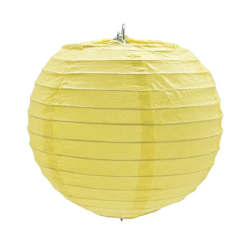 1Pc 4-12inch Round Chinese Paper Lanterns Hanging Lantern Ball for Wedding Birthday Party Decoration Supplies Baby Shower Favors