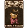 Cowboy - Metal Tin Signs(8*12Inch/12*16Inch)