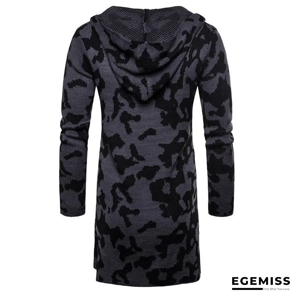 Men Casual Sweater Cardigan Men Winter Hooded Neck Quality Knitted Brand Male Sweaters large size | EGEMISS