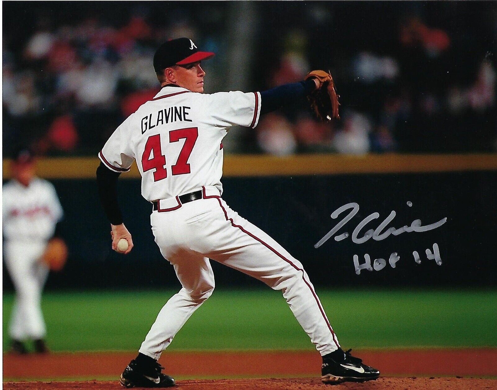 Tom Glavine Signed 8x10 Photo Poster painting Pic Auto