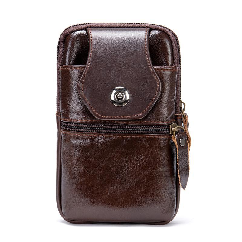 Mens Outdoor Vintage Durable Casual Belt Bags