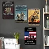 [US Local Warehouse]6PCS Soldiers - Vintage Metal Signs Set - 20*30cm
