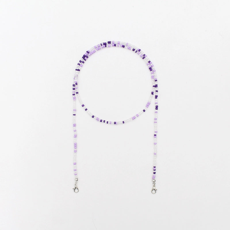 Casual Minimalist Geometric Crystal Unisex Glasses Chain