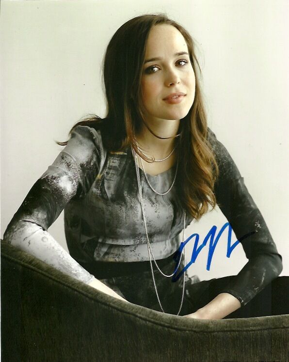 Ellen Page Autographed Signed 8x10 Photo Poster painting COA