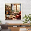 Diamond Painting-DIY Full Round Drill Winter Room
