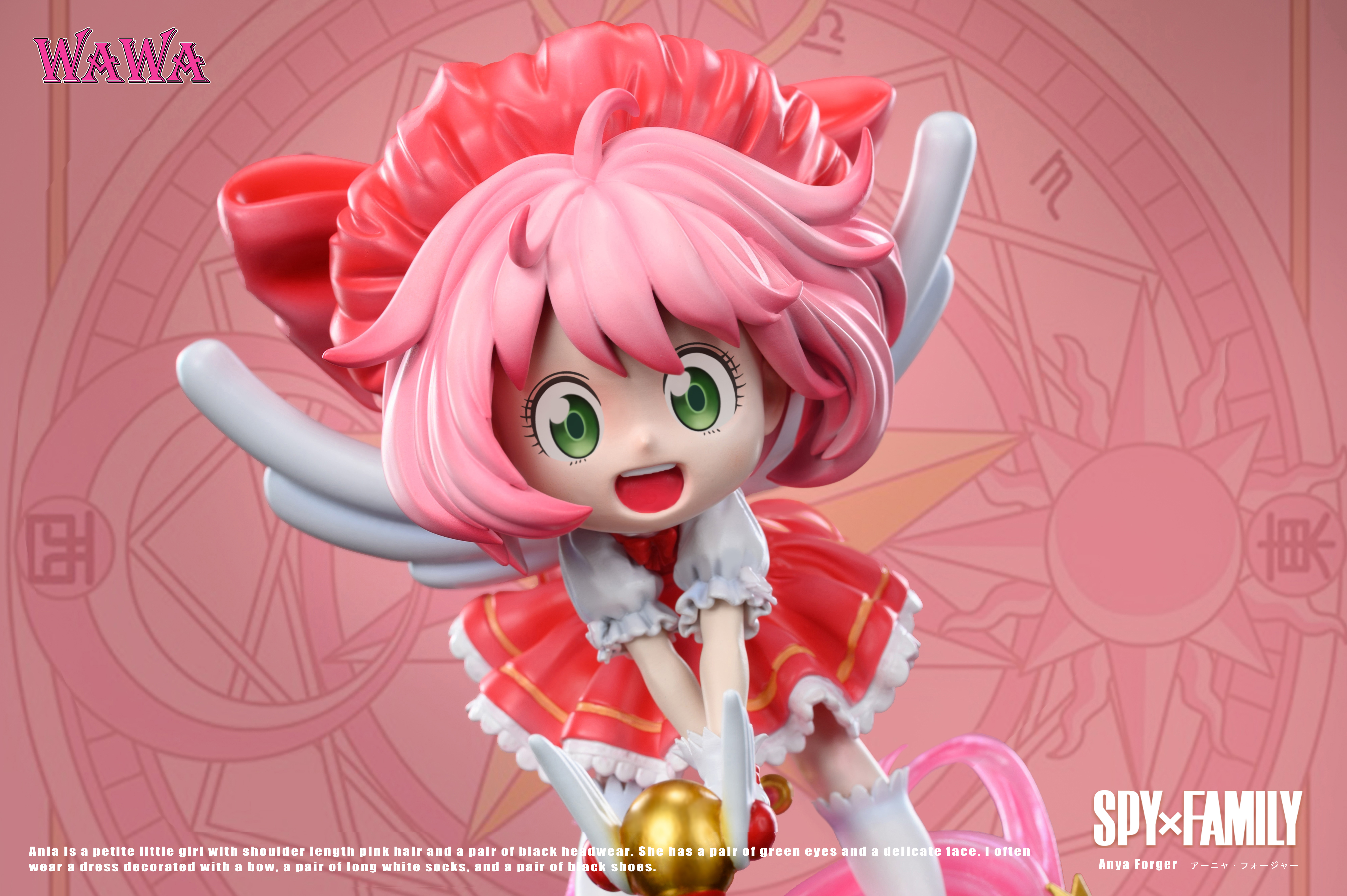 PRE-ORDER WAWA Studio - Spy X Family- Anya Cosplay Sakura Statue(GK)