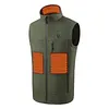 Men Ladies USB Electric Thermal Vest with 9 Heating Zones for Outdoor Activities