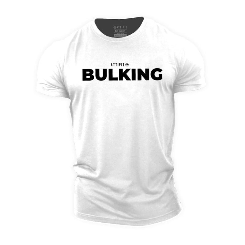 Cotton Bulking Short Sleeve T- shirt tacday