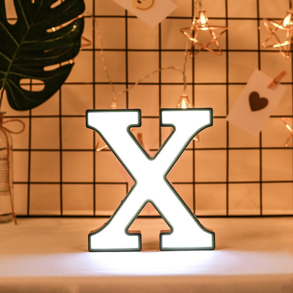

26 Letter LED Marquee Sign Club Wall Hang-Night Light, 501 Original