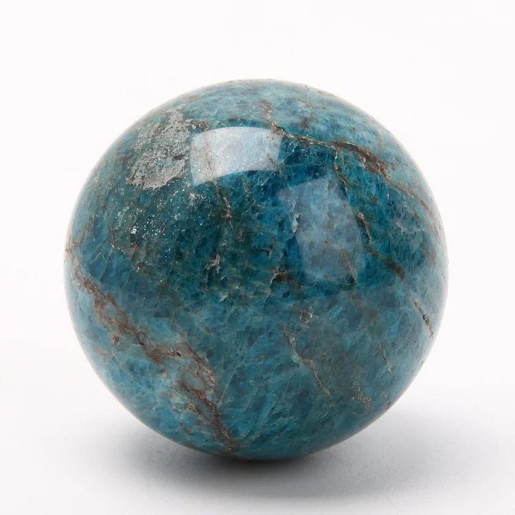 2.2" Blue Apatite Sphere