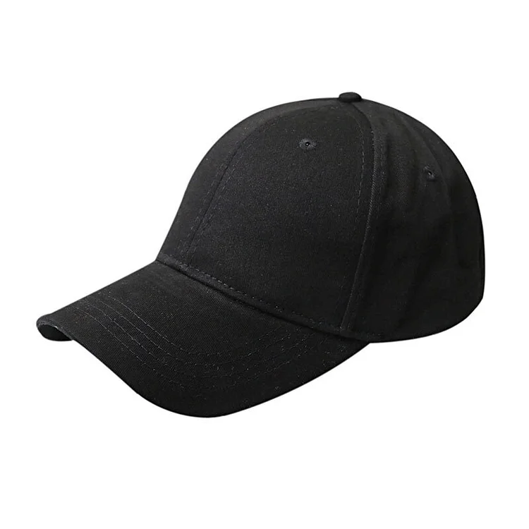 Ponytail Baseball Cap Unisex Solid Cotton Dad Trucker Sunhat Hip Hop Adjustable Snapback Outdoor Casual Sun Protection Caps