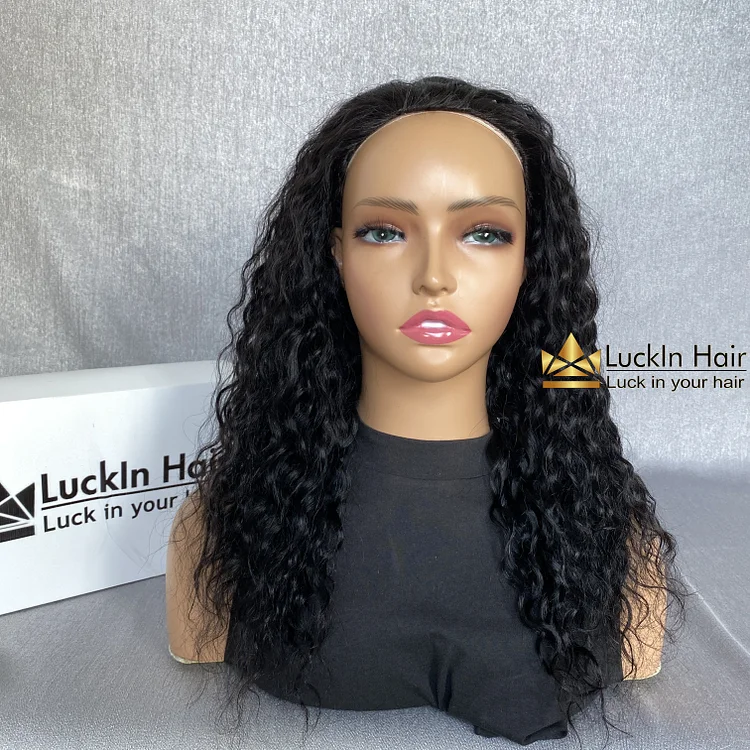 3/4 hotsell black wig