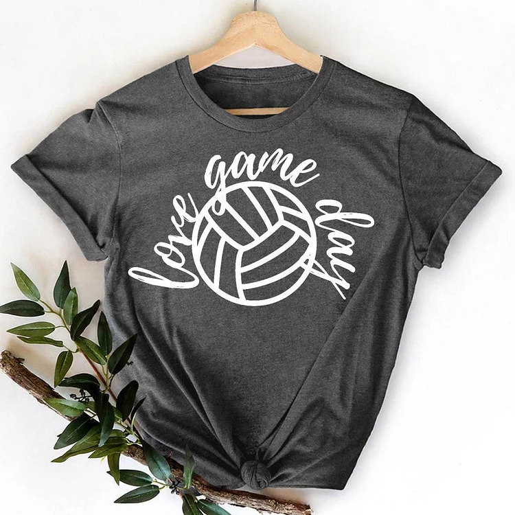 Love Game Day VolleyBall T-Shirt-07426-Annaletters